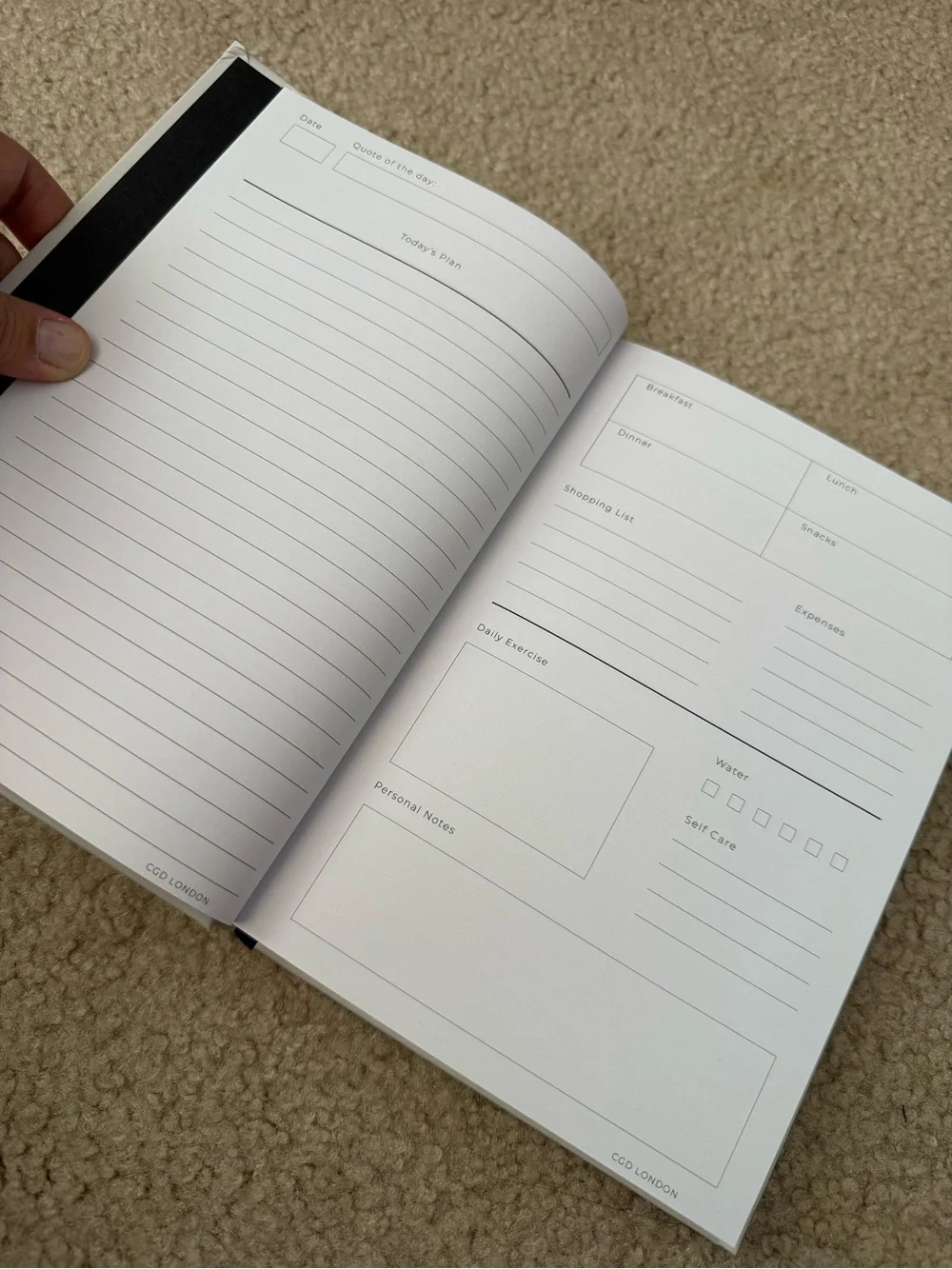 CREATE your FUTURE Hardcover Planner - White